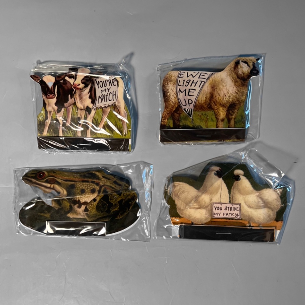 4 Books Animal Themed Matches